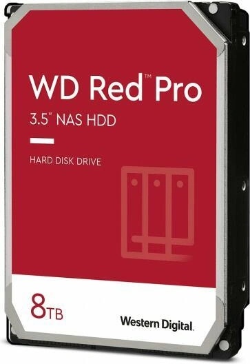 Western Digital WD Red Pro 3.5 8TB 7200rpm 256MB SATA3 (WD8005FFBX)