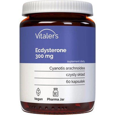 Vitaler's Възстановяване след натоварване - Екдистерон, 300 mg х 60 капсули (407993 (VIT-0799) VIT)