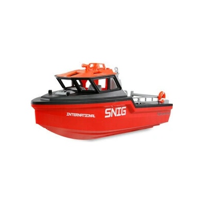 Amewi AW26117 záchranný čln RTR čierna/červená