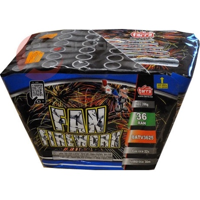 Tarra pyrotechnik Tichý ohňostroj FAN FIREWORKS TICHÝ OHŇOSTROJ 36 ran