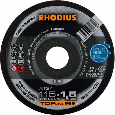 Rhodius Rezný kotúč 115 x 1,5 x 22,23 mm 205910