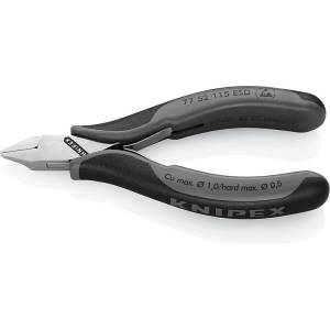 KNIPEX Диагонални клещи за електроника esd 115 мм knipex 13469 (77 52 115 esd)