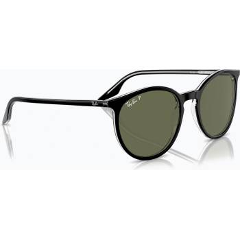 Ray-Ban Слънчеви очила Ray-Ban RB2204 transparent black/green polarized