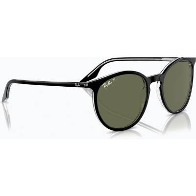 Ray-Ban Слънчеви очила Ray-Ban RB2204 transparent black/green polarized