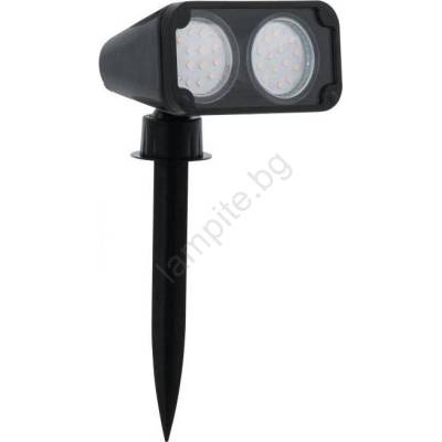 EGLO 75315 - LED Екстериорна лампа NEMA 2xGU10/2, 8W/230V 3000K IP44 (EG75315)