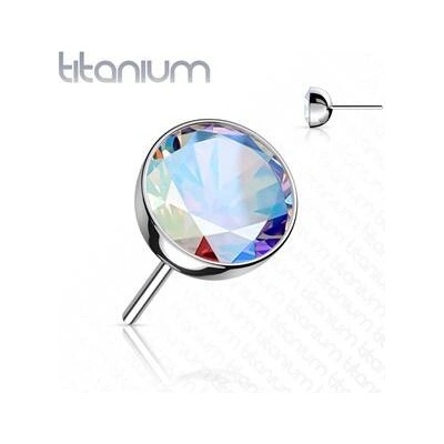 Šperky4U kamínek k PUSH IN piercingu titan TIT1147AB-025