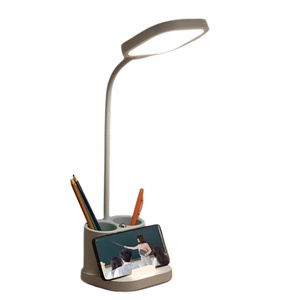 Platinet Настолна лампа с държач за химикалки, led, 5w, 4200К, 250 лумена, бяла pdl008 (pdl008)