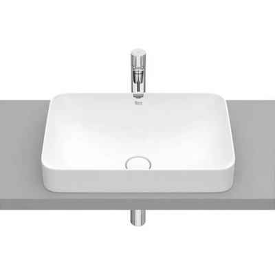 Roca Умивалник за вграждане Inspira Square, 55 х 37 cm, matte white (A327534620)