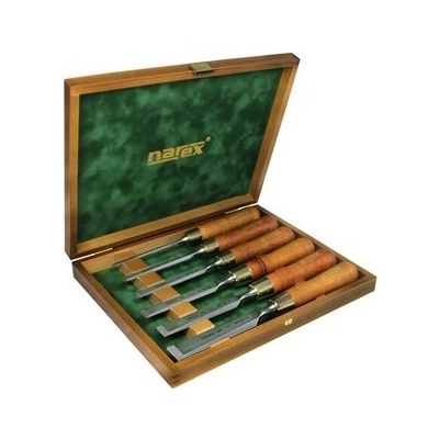 Narex Bystřice Sada plochých dlát 6,10,12,16,20,26mm leštěná v kazetě PREMIUM - NB8532-50