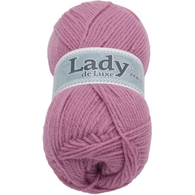 Příze LADY de Luxe Růžová 949 100 g, 238 m