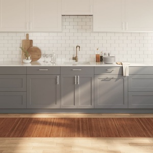 vidaXL Килим, правоъгълен, кафяв, 80x300 см, бамбук (376914)