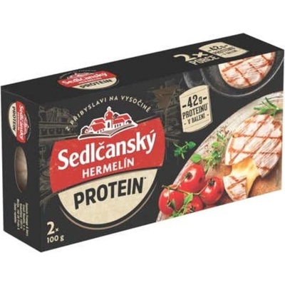 Sedlčanský Hermelín PROTEIN 2x 200 g 100 g