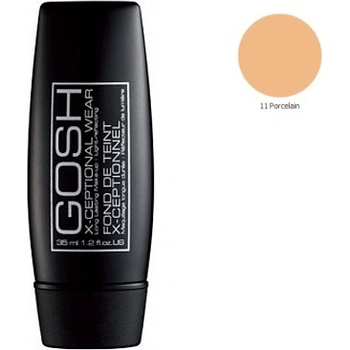 Gosh X-Ceptional Wear make-up jemný make-up Porcelain 11 35 ml