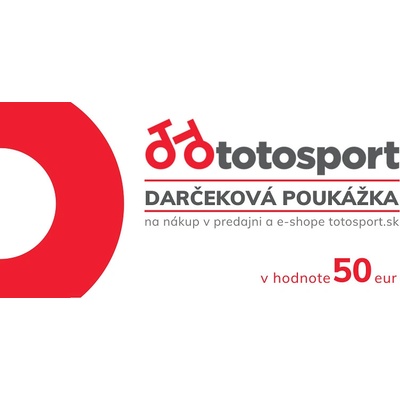 ToToSPORT Darčeková poukážka 50€