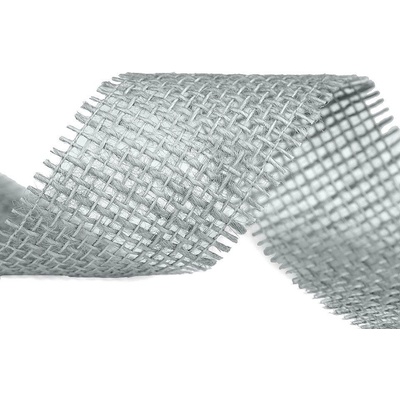 Stuha juta obšitá 50mm - 1m /více variant/, na výrobu mašlí, balení dárků Šedá – Zbozi.Blesk.cz