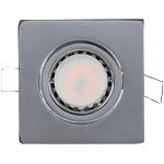 ELMARK Led МЕТАЛНА КВАДРАТНА ЛУНА par 16 5, 5w 2700-3000k (92s105ww/sn)