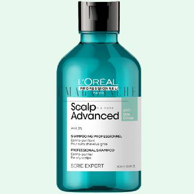 L’Oréal Professionnel Почистващ шампоан за мазна коса и скалп 300 мл. Serie Expert Scalp Advanced Anti-Oiliness Shampoo (093474637106454)