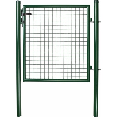 Sonstige Zelené jednokřídlé dveře s vlnitým vzorem, 1 m x 1 m