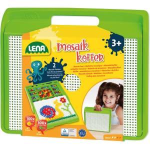 LENA Комплект за мозайка Lena - В куфарче, 400 части (LN35615) - kindermarket