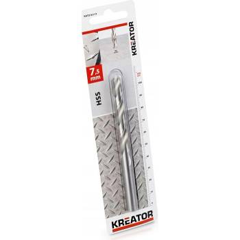 Kreator Vrták do kovu 7,5 mm HSS KRT010117