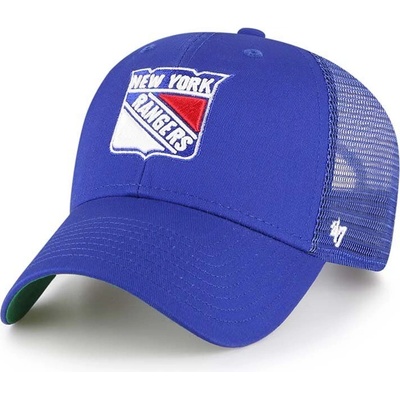 47 brand Шапка с козирка 47 brand NHL New York Rangers в синьо с апликация H-BRANS13CTP-RYB (H.BRANS13CTP.RYB)