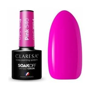 Claresa Soak Off UV/LED Pink Gel Polish 540 5g