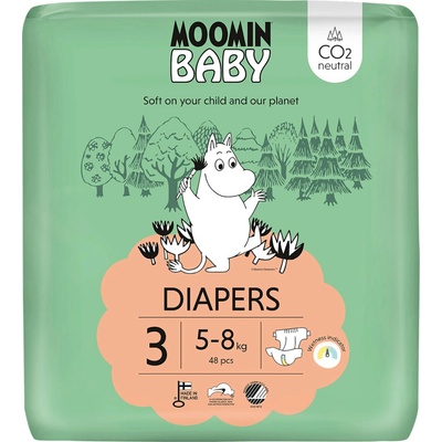 Moomin Baby 3 5-8 kg 48 ks