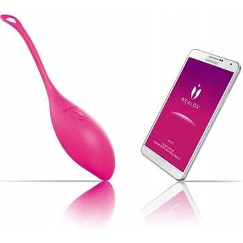 Realov Serena Smart Mini Vibe Red - Smart Vibračné Vajíčko