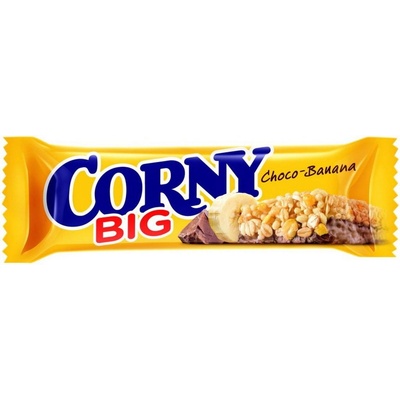 Corny Big cereální tyčinka s banány v mléčné čokoládě 50 g