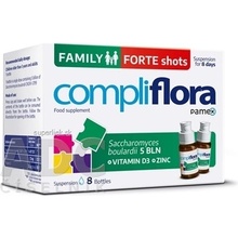 Compliflora Family Forte shots suspenzia vo fľaštičkách broskyňová príchuť 80 ml