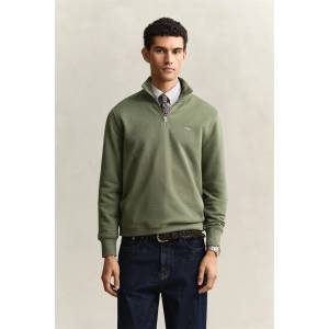 Gant Блуза Gant Shield Half-Zip Sweatshirt - Herb Green 379