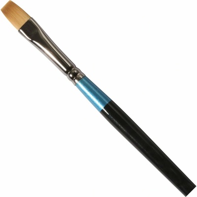 Plochý akvarelový štetec DALER ROWNEY Aquafine so syntetickými štetinami a krátkou rúčkou - veľkosť 2
