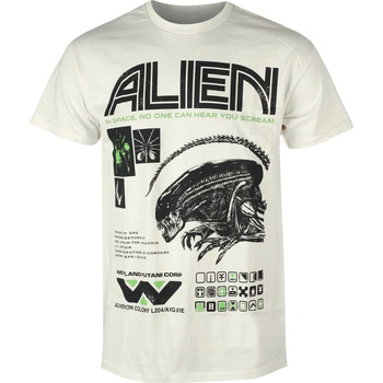 NNM Мъжка тениска Alien - Icons - Natural - ALI09833TSC