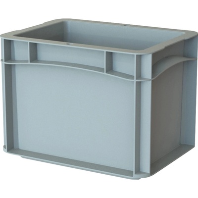 Surplus Systems Eurobox s plnou stěnou šedý 9,4 l 300 x 200 x 220 cmmm