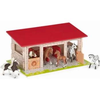 Papo - Кафява конюшня (60104)
