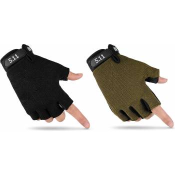Тактически ръкавици без пръсти, без протектори (blk1045)