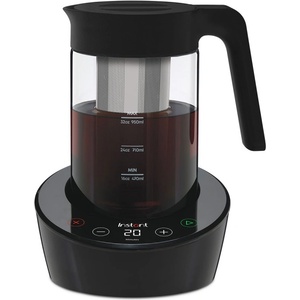 Instant Pot Екстрактор за бързо приготвяне на студено кафе и чай Instant Pot Cold Brewer 140624501EU, 600W, 950 мл, FlashExtract, Екстракция от 5 до 30 мин, Тъчскрийн, Без BPA/PFOA/PTFE, Черен (140-6245-01-EU) Електрически кани