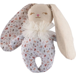 Asi Dolls Кукла от плат Asi Dolls - Малкото зайче Оливия, с пролетно костюмче, 34 cm (840004)