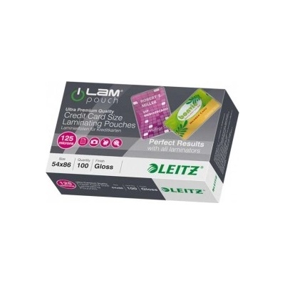 LEITZ Laminovacie fólie Leitz 54x86 mm, 125 mic