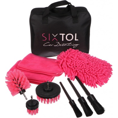 SIXTOL CAR DETAILING PINK 9 9 ks
