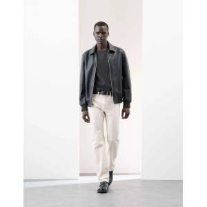 Marks & Spencer Тениска от премиум памук, тесен силует Marks & Spencer сива Marks & Spencer | Siv | МЪЖЕ | S REG