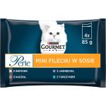 Gourmet Perle храна за възрастни котки Мини филета в сос 4x85g