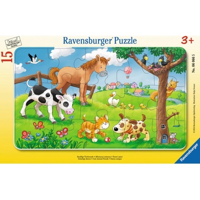 Ravensburger Plyšoví zvířecí kamarádi 15 dílků