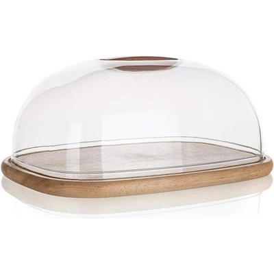 BANQUET Prkénko servírovací s poklopem BRILLANTE 30,3 x 22,5 x 14 cm (27061502)