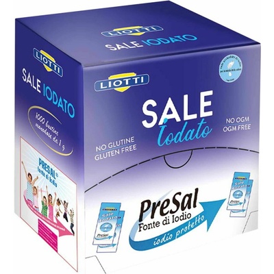 Liotti jodizovaná soľ vo vrecúškach 1000x1g