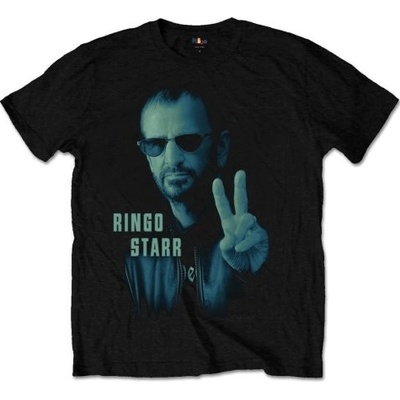 Ringo Starr tričko Colour Peace čierne