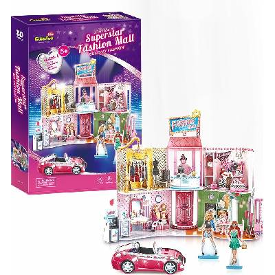 CubicFun 3D puzzle s drahokamy Superstar Fashion Mall 157 ks