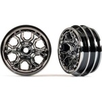Traxxas диск 1.0" спица черен хром (2)