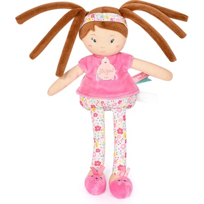 Doudou Jolijou LES PIPELLETTES 25 cm růžová