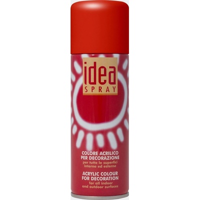 Maimeri Idea farba v spreji Fluorescent 200 ml red